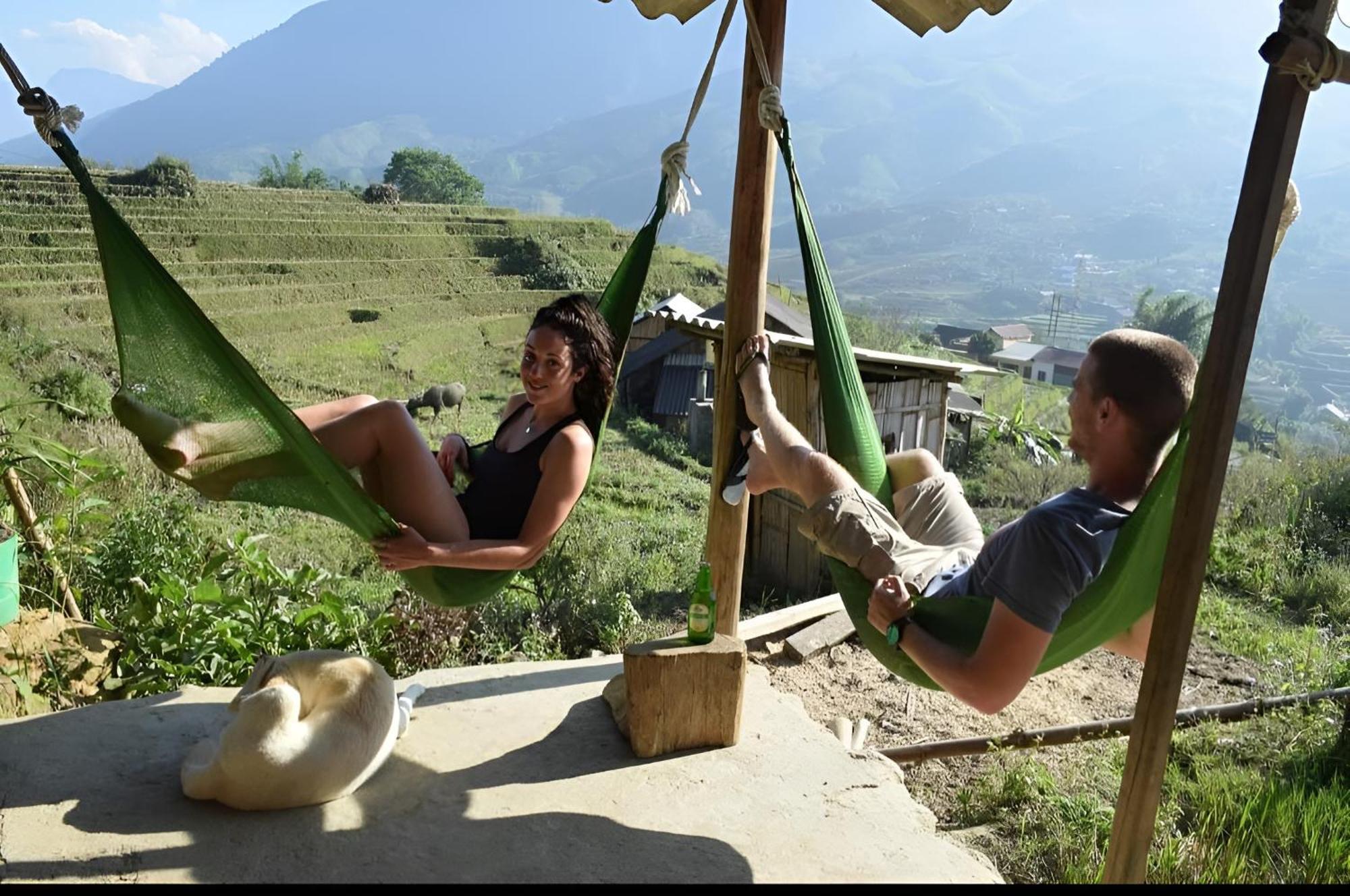 Ferienwohnung Miku Chill House Sapa Exterior foto